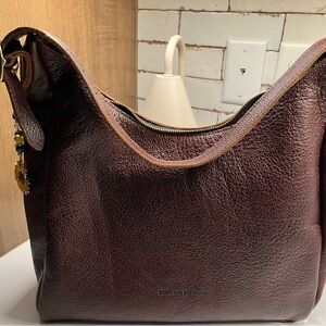 Portland Leather Rich Brown Shoulder Large Bag
